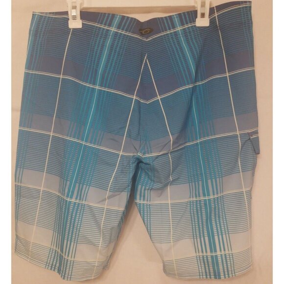 Silwave Men's DuraFit Stretch Plaid Boardshorts Swimsuit Swim wear Size 34 NWT - Picture 5 of 8
